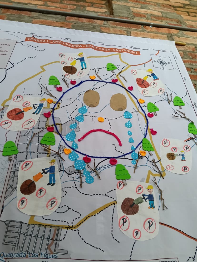 Mapa afectivo de Llano Higuera